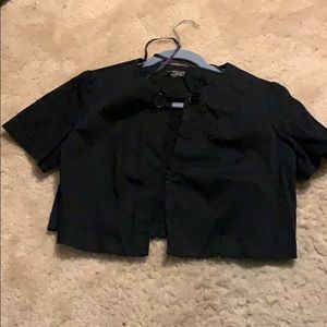 Kim Rogers Black Shrug - Size 10